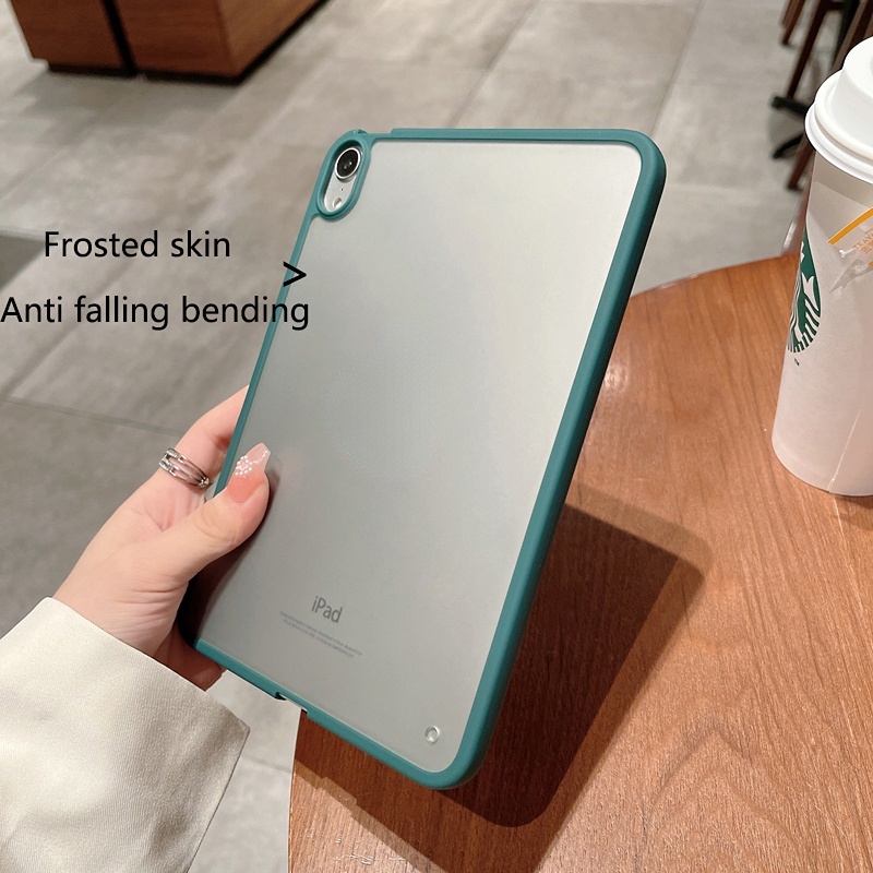 Ốp Máy Tính Bảng Nhựa Acrylic Nhám Cho IPad 10th 9th 8th 7th Air5 10.9 2022 IPad Pro 11 10.5 9.7 Mini 6 5 4 3 2 1