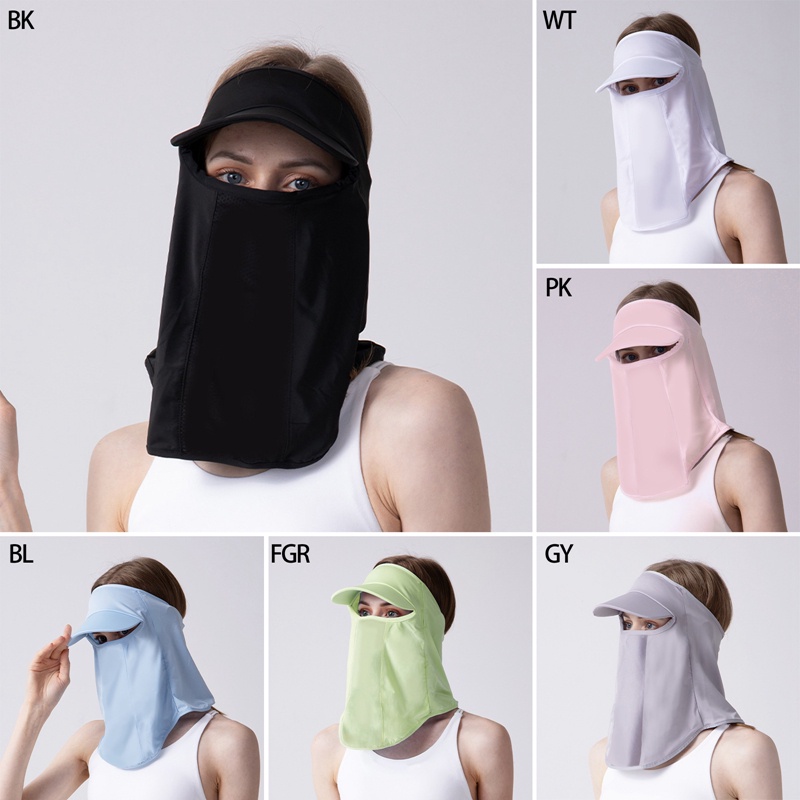 Mũ Chống Nắng Kèm Khẩu Trang Chống Tia UV Tiện Dụng Thời Trang Mùa Hè Cho Nữ