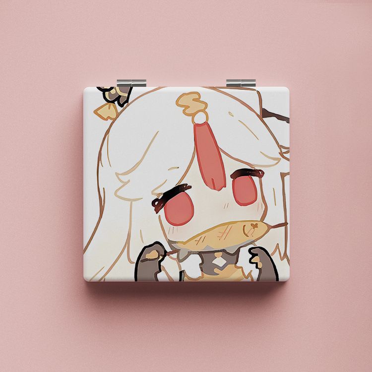 Gương Trang Điểm Gấp Gọn Genshin Va Chạm Kamisato Ayaka Yae Miko Sangonomiya Kokomi Ningguang