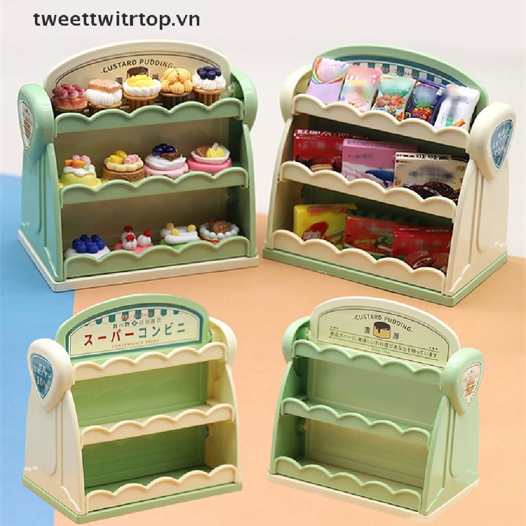 Kệ Trưng Bày Món Tráng Miệng 1: 12 Cho Nhà Búp Bê