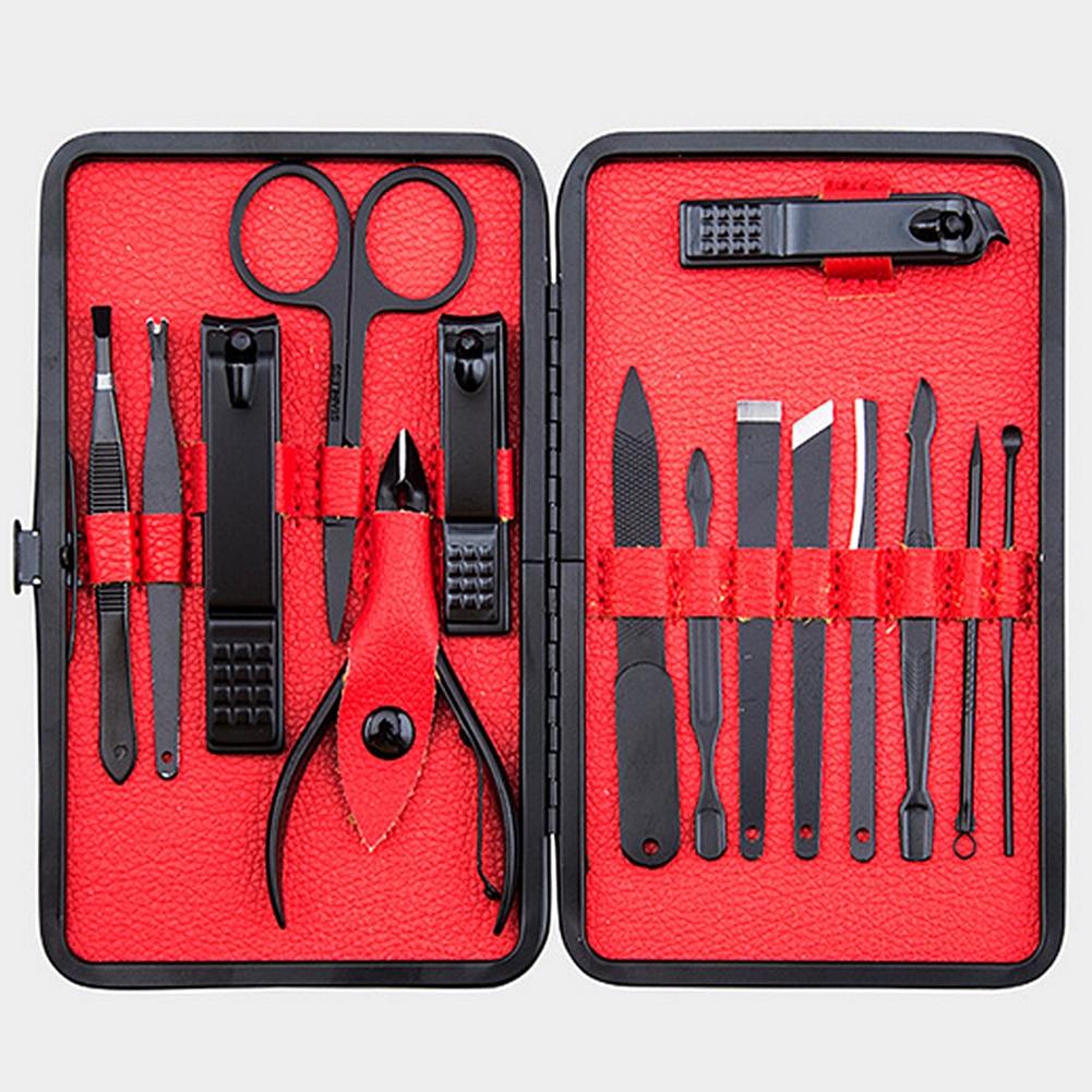 Bộ 15 Dụng Cụ Chăm Sóc Móng Tay Bằng Thép Không Gỉ