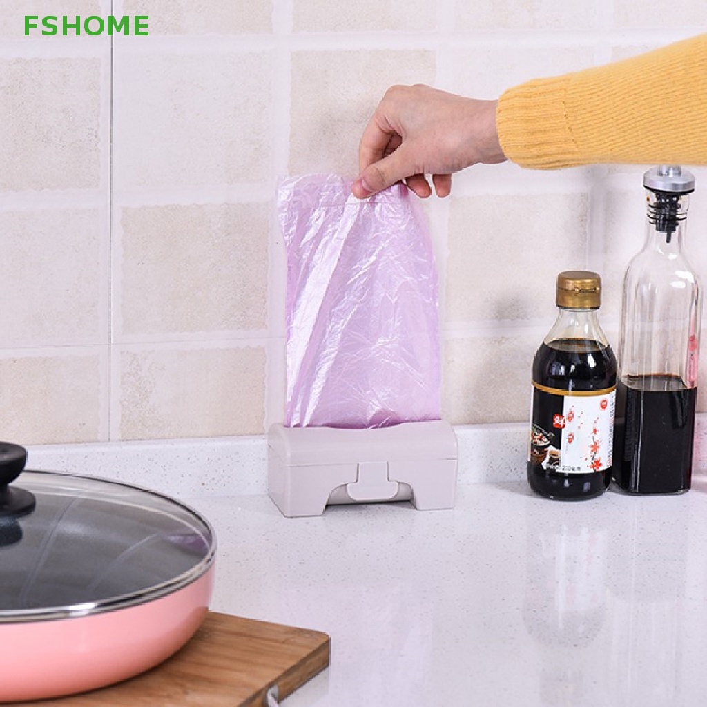 Hộp Đựng Túi Rác Gắn Tường Tiện Dụng Cho Nhà Bếp Mới
