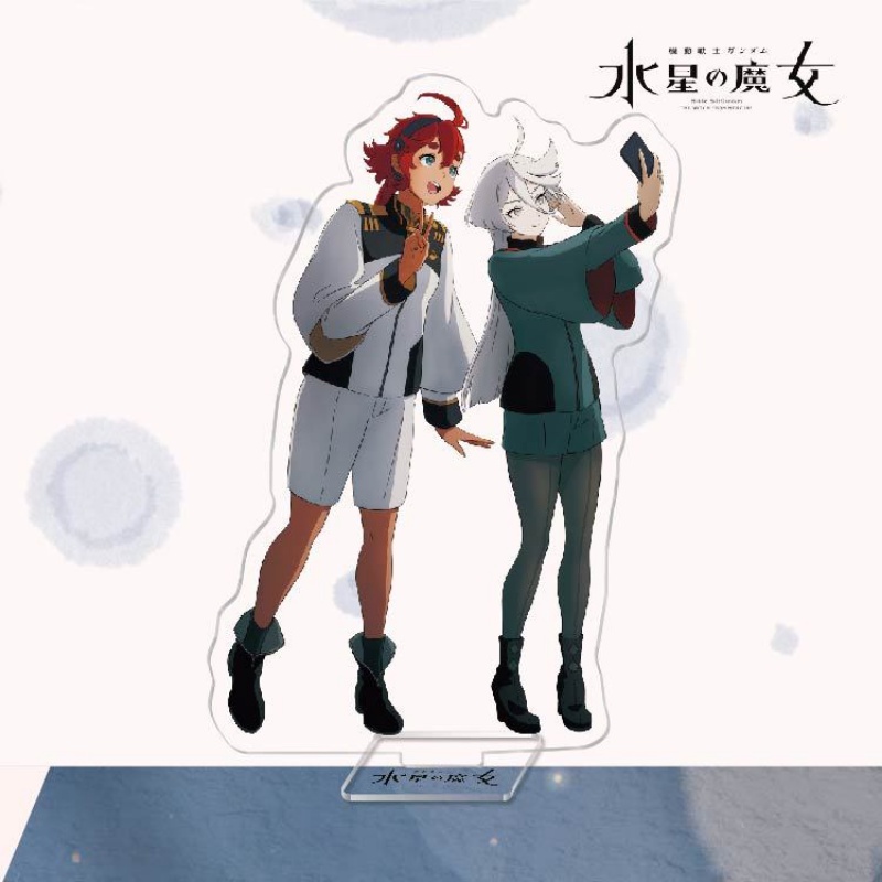 Phù Thủy Từ Mercury Đứng Acrylic Samaya Miorine Rembran Để Bàn Trang Trí