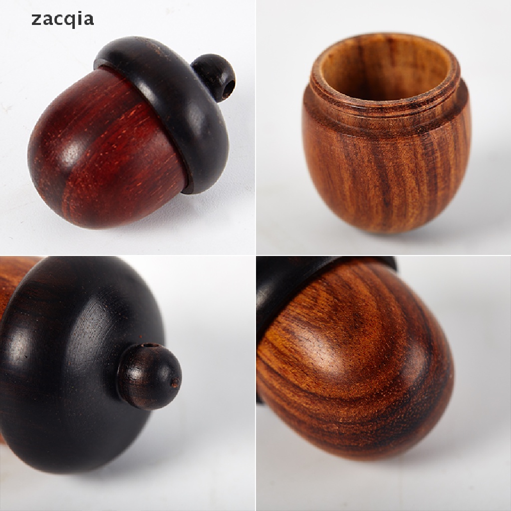 Hộp Đựng Thuốc Mini Bằng Gỗ Trơn Tiện Dụng