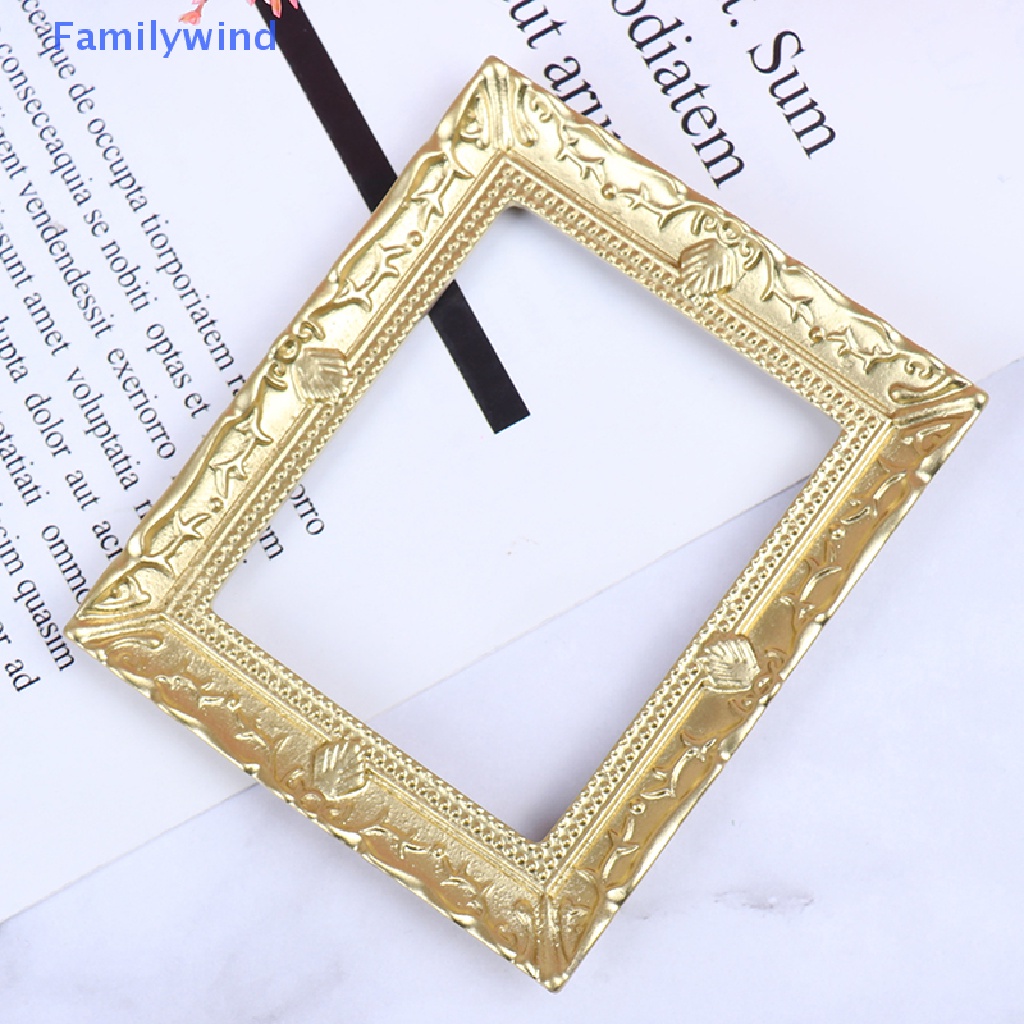 Mô Hình Khung Ảnh Bằng Nhựa Resin Tỷ Lệ 1 / 12 Trang Trí Nhà Búp Bê