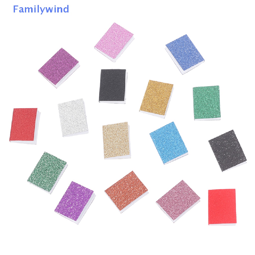 Set 4 Mô Hình Cuốn Sách 1 / 12 Dùng Để Trang Trí Nhà Búp Bê