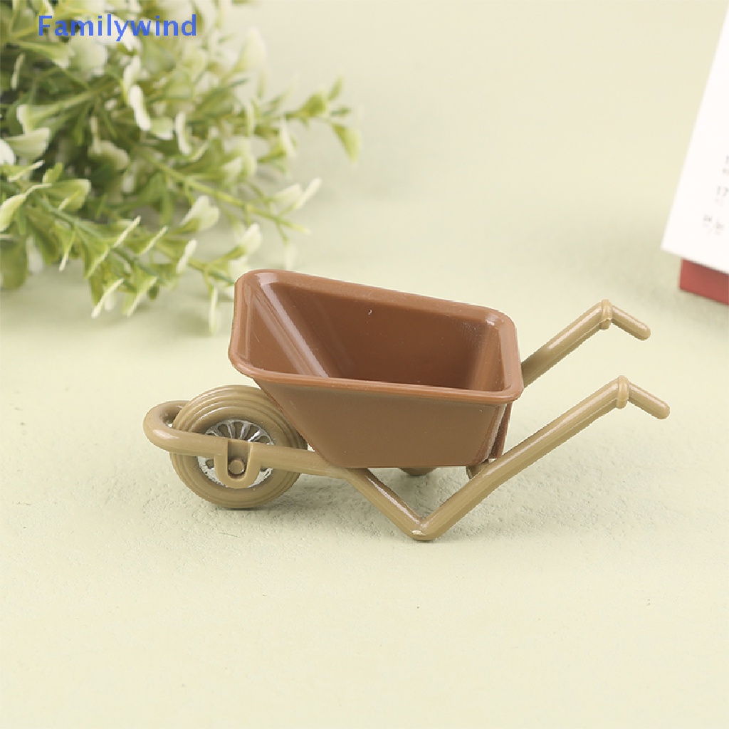 Set 3 Mô Hình Xe Nông Trại Tỉ Lệ 1: 12 Dùng Để Trang Trí Nhà Búp Bê