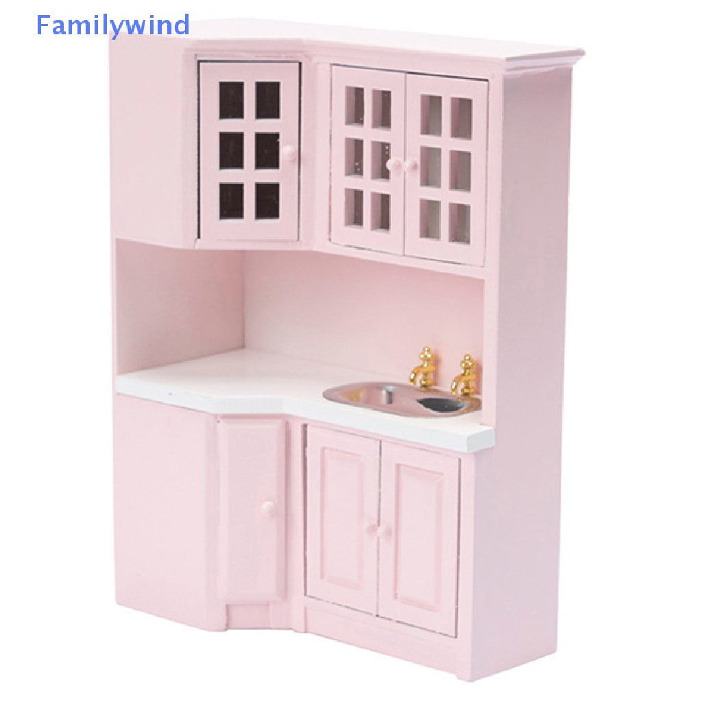 Mô Hình Bàn Bếp Trang Trí Nhà Búp Bê Tỉ Lệ 1: 12