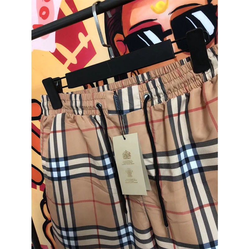 Quần Short cotton Co Giãn Họa Tiết Kẻ Sọc Chất Lượng Cao BUR99BER-2023