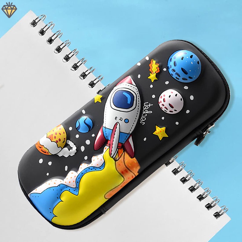 Túi Đựng Bút In Hình 3D Dễ Thương Cho Học Sinh HYJP20416