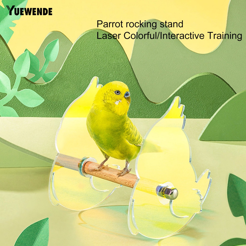 Giá Đỡ Bằng Acrylic Màu Gradient Chống Vỡ Dùng Tập Gym / Thể Hình Cho Vẹt