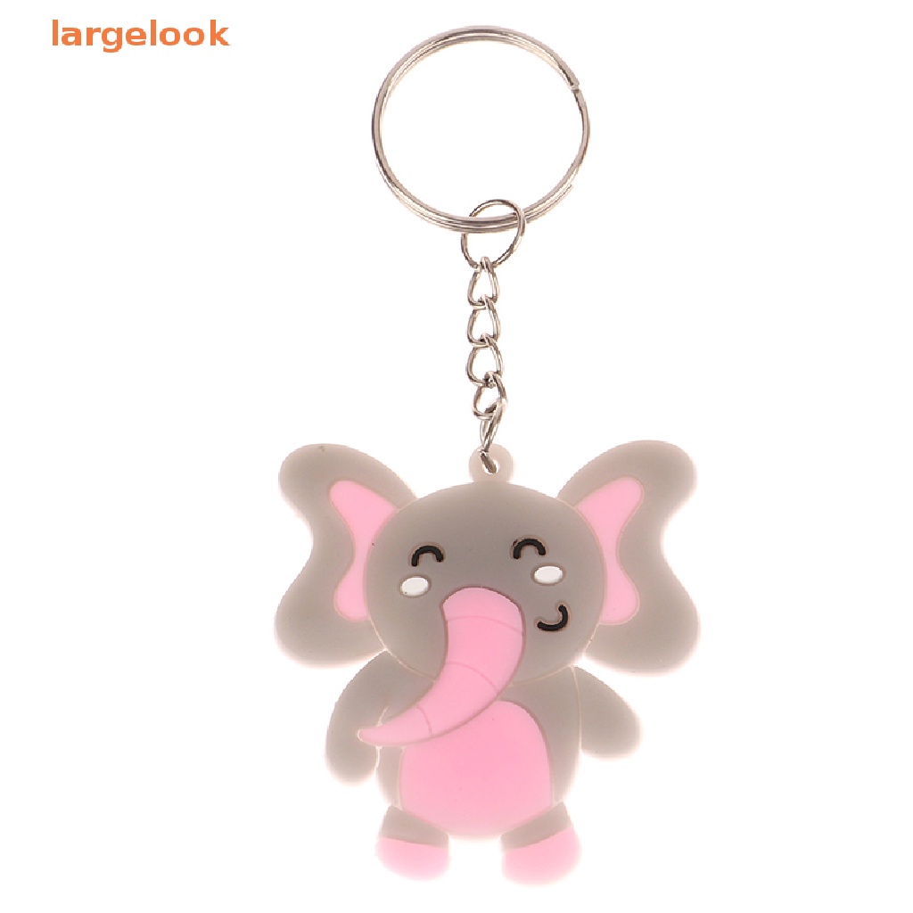 1 Vỏ Bọc Chìa Khóa Bằng Silicon PVC Mềm Hình Động Vật Hoạt Hình Dễ Thương