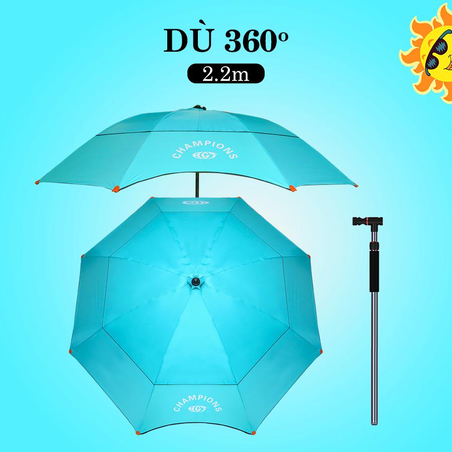 Dù Câu Cá 360 Độ Hoa Gia Thành 2M2