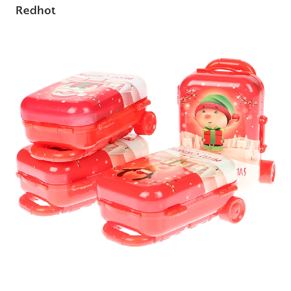 < Redhot > Mới Túi Xách Tay Mini Bằng Kim Loại Trang Trí Giáng Sinh Cho Nhà Búp Bê