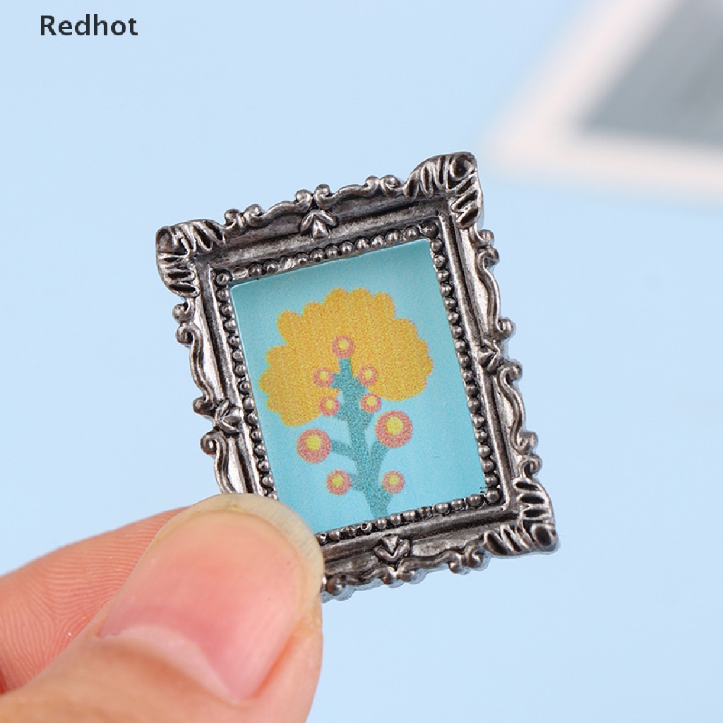 Bộ 2 Khung Manny Cổ Điển Tỉ Lệ 1: 12 Trang Trí Nhà Búp Bê