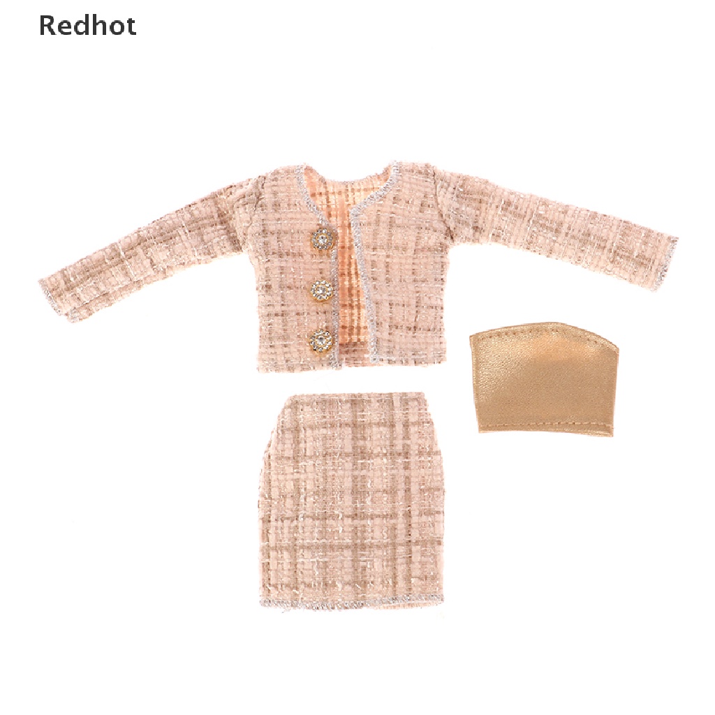 Bộ 3 Đầm Thời Trang Cho Búp Bê 30CM