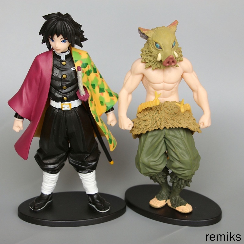 Mô Hình Nhân Vật Tanjiro Kamado Nezuko Agatsuma Zenitsu Hashibira Inosuke
