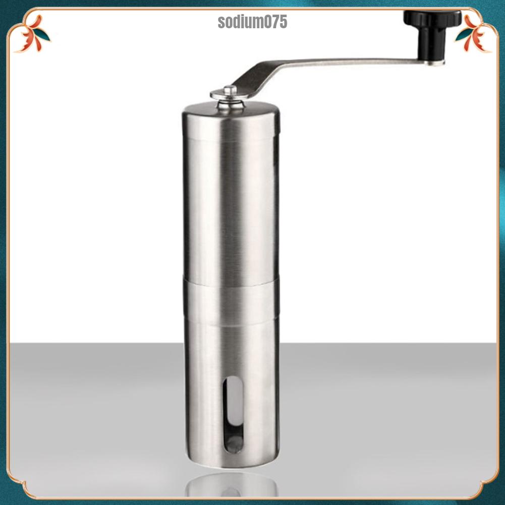 Sodium075 Máy Xay Cà Phê Bằng Tay Thép Không Gỉ Hạt Cho Nhỏ Giọt French Press