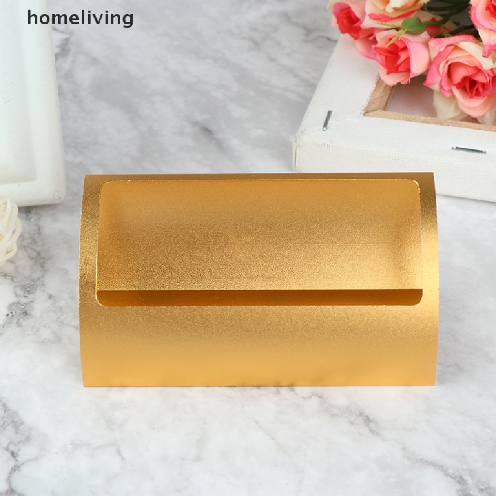 Kẹp Giữ Thẻ Ghi Chú Bằng Kim Loại Tiện Dụng Cho Văn Phòng