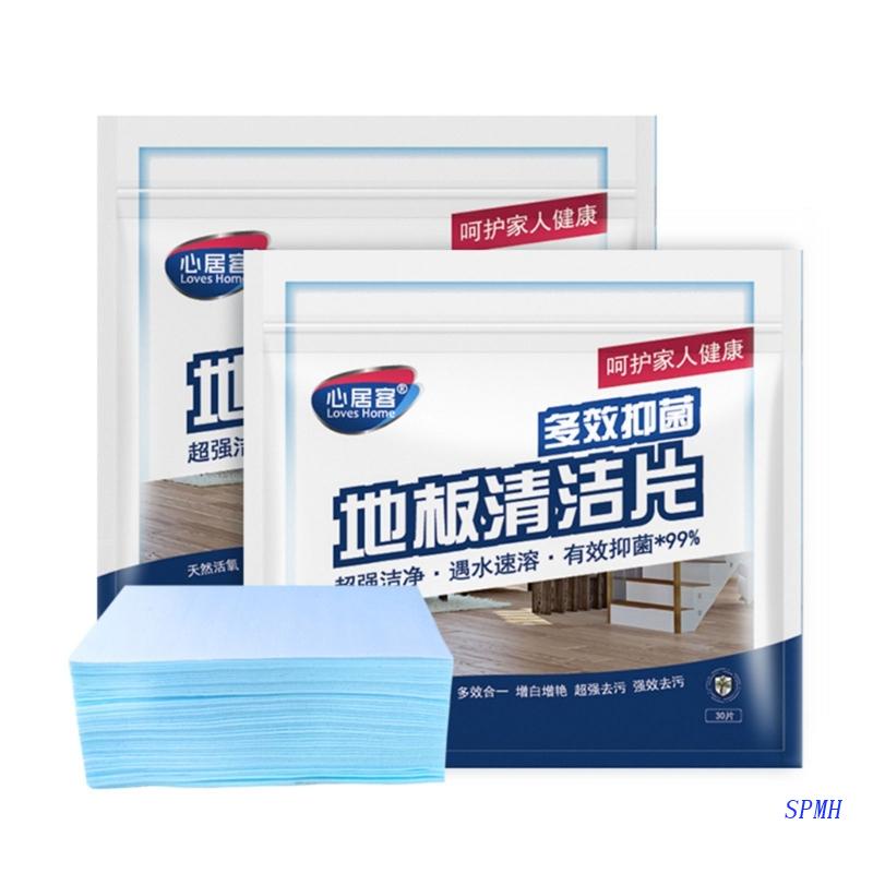 Bộ 90 Miếng Lau Sàn Nhà Tắm / Nhà Vệ Sinh Loại Bỏ Vết Bẩn Đa Năng Tiện Dụng