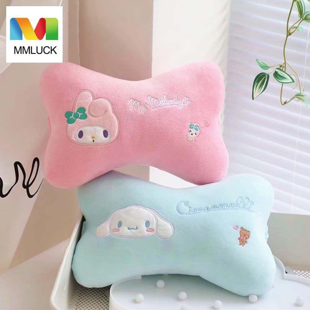 Gối tựa đầu MMULCK bằng vải bông mềm mại thoải mái hình xương chó hoạt hình Anime My Melody trang trí nội thất