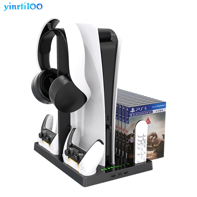 Đế Tản Nhiệt Yinrti Kèm Đĩa Sạc Đa Năng Thông Dụng Cho Tay Cầm Chơi Game Ps5