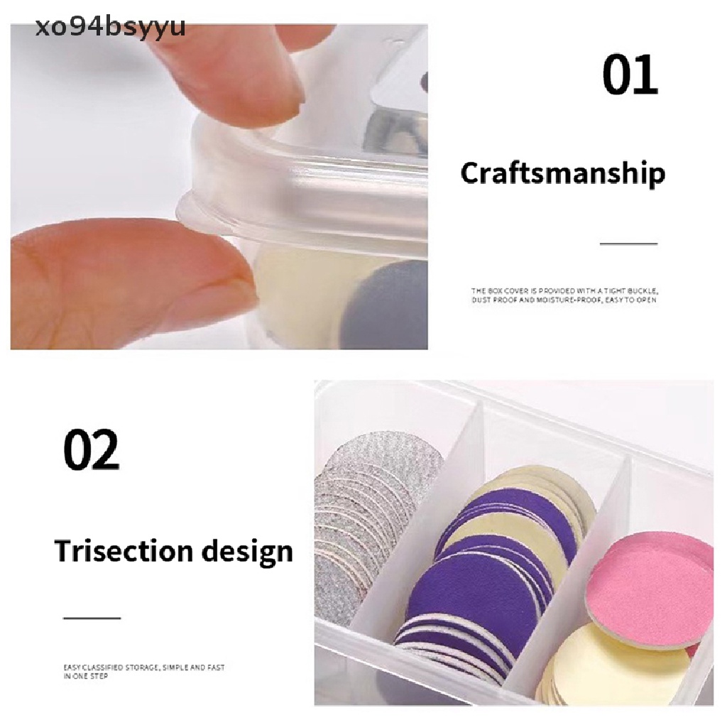 Set 60 Đĩa Chà Nhám Xo94Bsyu Chuyên Dụng Dành Cho Máy Mài Điện