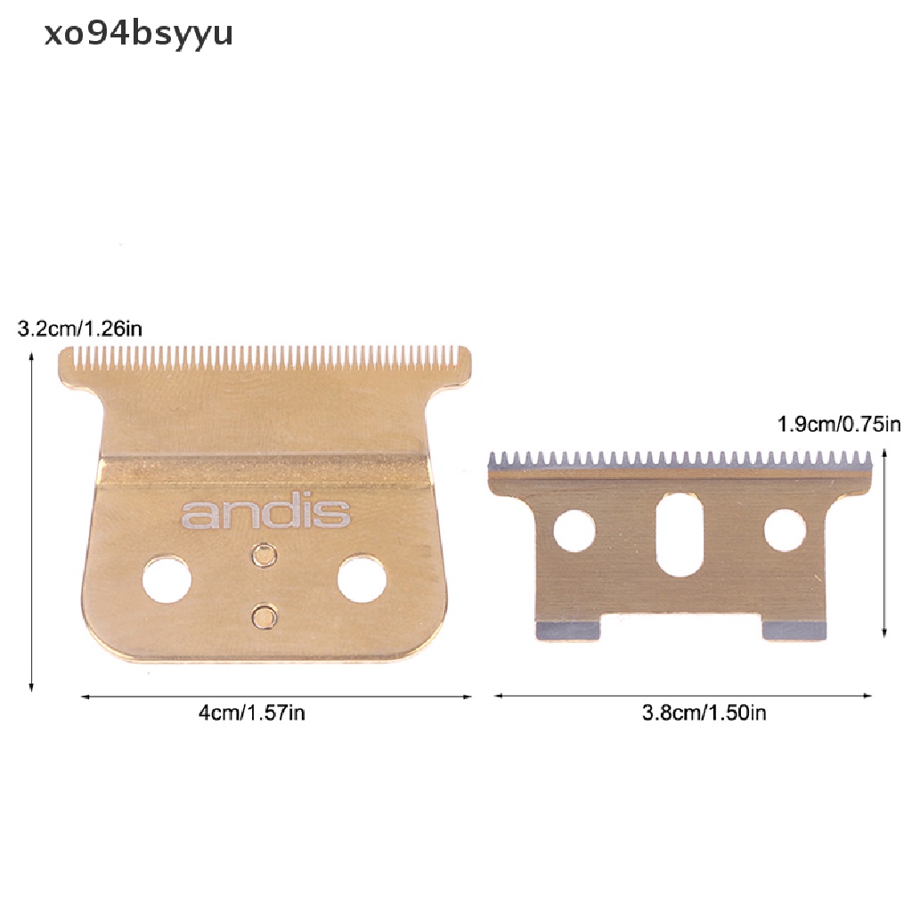 Bộ Lưỡi Dao Nhựa Và Thép Hình Chữ T Thay Thế Xo94Bsyu Cho ANDIS