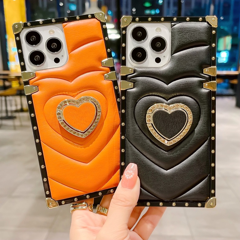 Ốp Điện Thoại Cặp Dáng Vuông Màu Kẹo 3D Cho iPhone 14promax 14pro 14 plus iPhone 13 13promax 12 / 12pro iPhone 11promax Xsmax XR