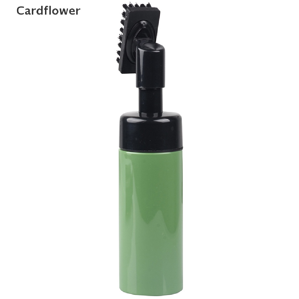 < Cardflower > Bàn Chải Làm Sạch Gậy Đánh Golf Kèm Bình Bóp Làm Sạch Gậy Đánh