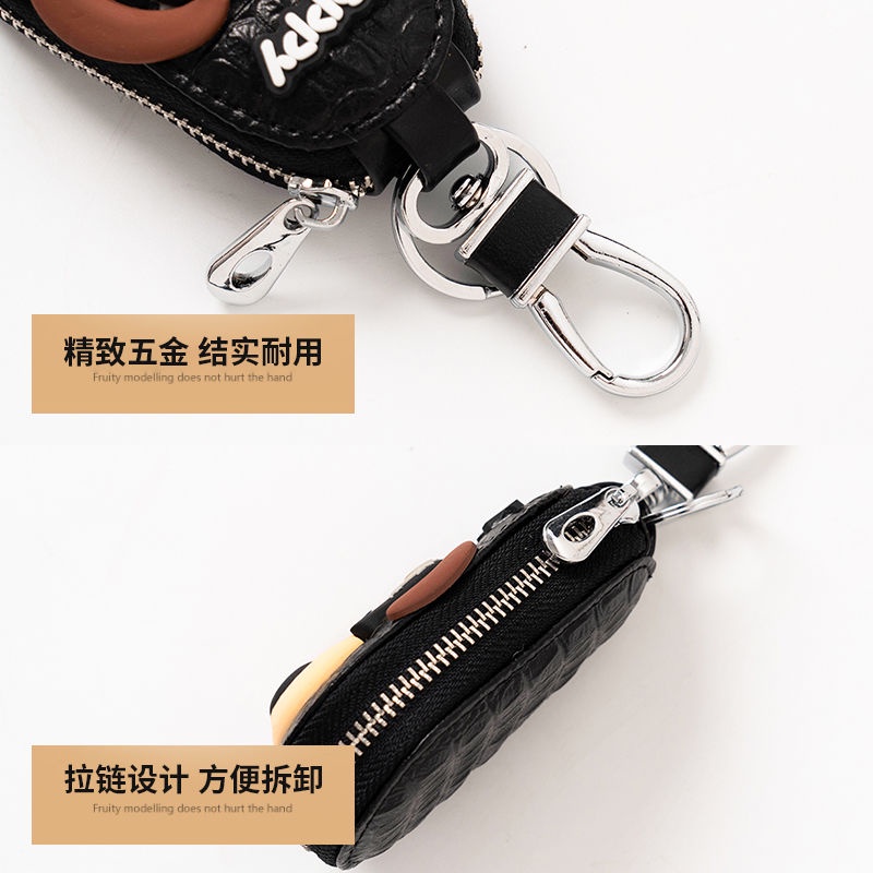 Pacha Vỏ Bọc Chìa Khóa Xe Hơi / Túi Đựng Chìa Khóa Xe Hơi Hình Chú Chó Xấu Xí Dễ Thương Sáng Tạo Cho Nữ st