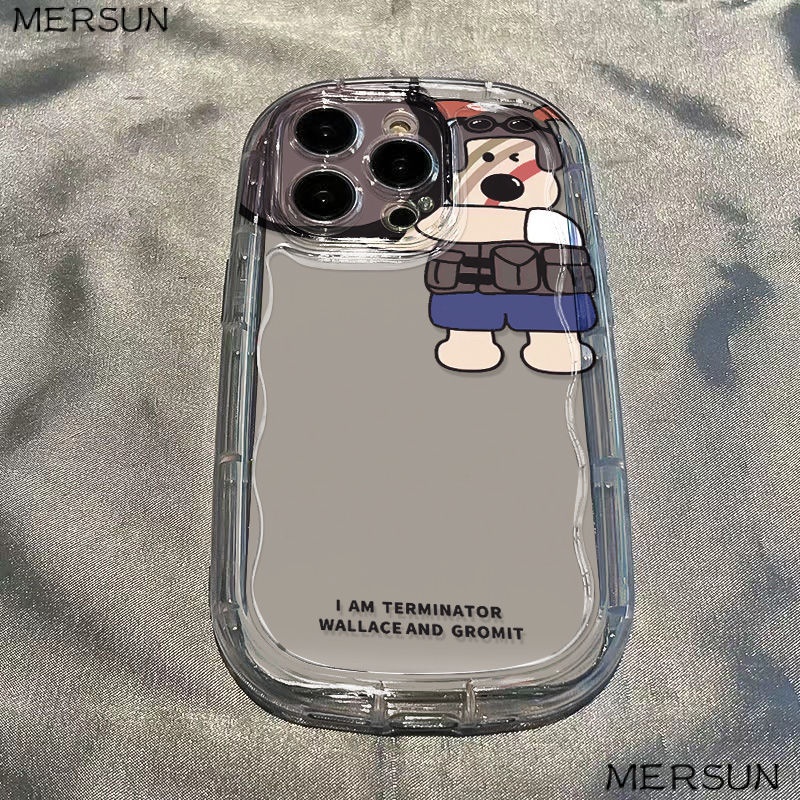 ✅Ốp Điện Thoại Mềm Trong Suốt Chống Sốc In Hình Gấu Nhỏ Cho Iphone 14 xr / 13 12 / 7 8p / 11 Xsmax