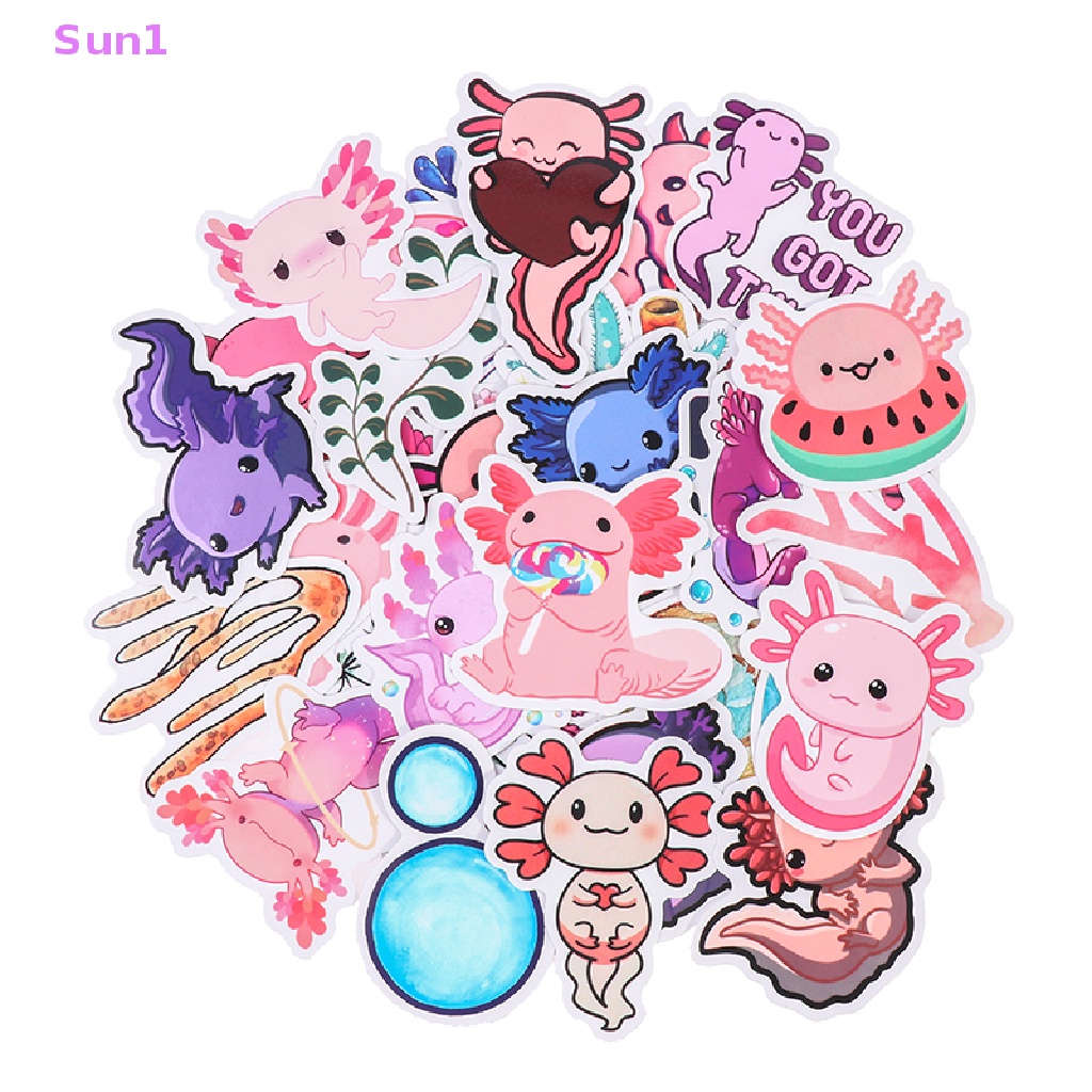 Set 1: 100 Sticker Dán Laptop Hình Động Vật Dễ Thương