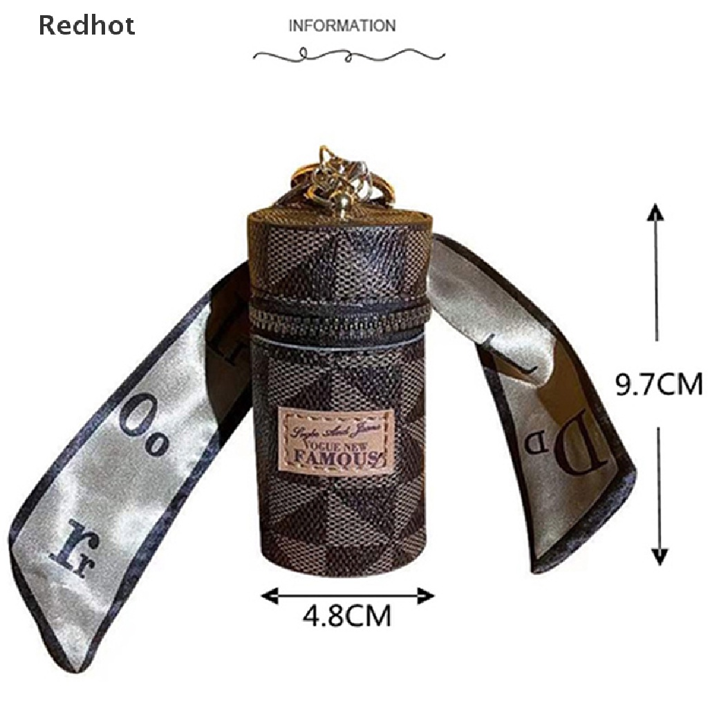 &lt; Redhot &gt; Túi Da Đựng Chìa Khóa / Khăn Quàng Cổ / Móc Khóa Bằng Lụa Hình Đôi Môi Cho Nữ Đa