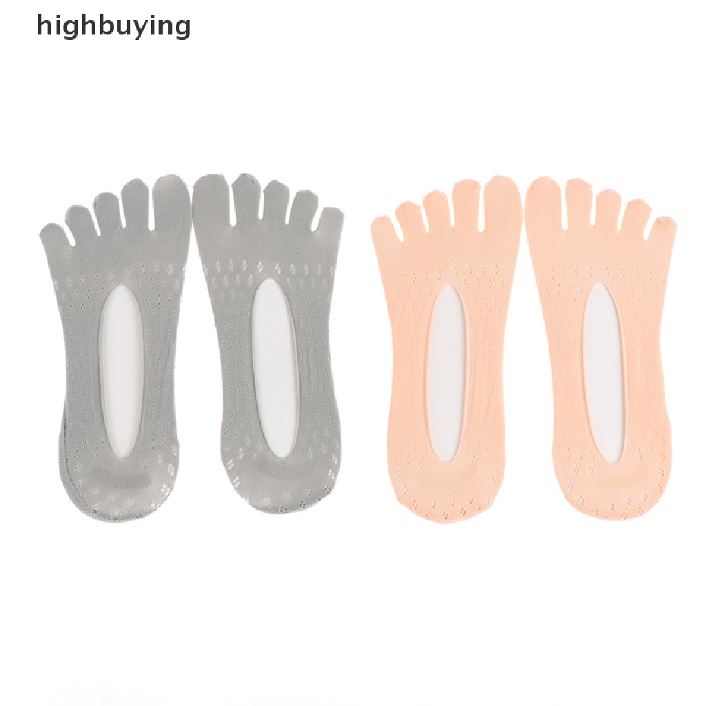 Hbvn Belle Vớ Nén Chỉnh Hình Ngón Chân Siêu Thấp Cắt Lớp Lót Gel Cho Nữ