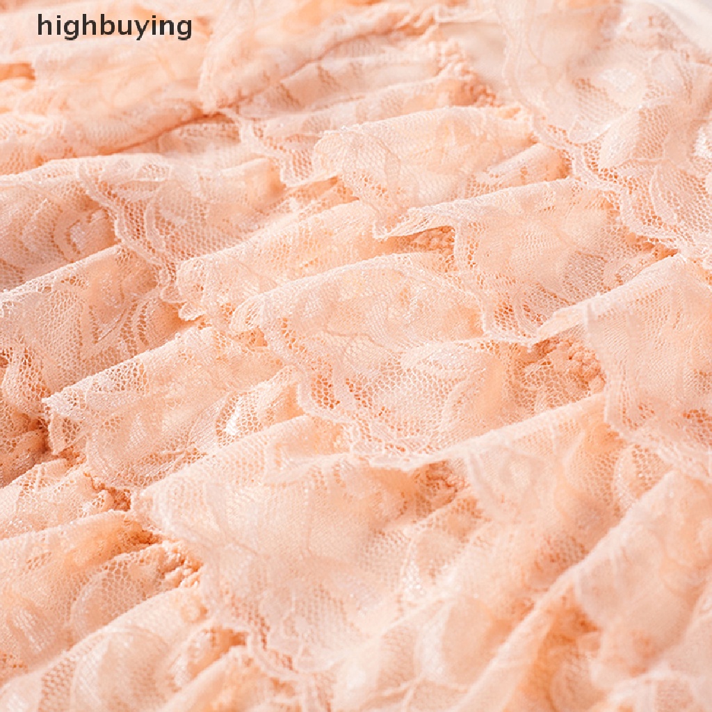 Quần Lót Ngắn Lưng Thun Phối Ren Co Giãn Phong Cách Lolita