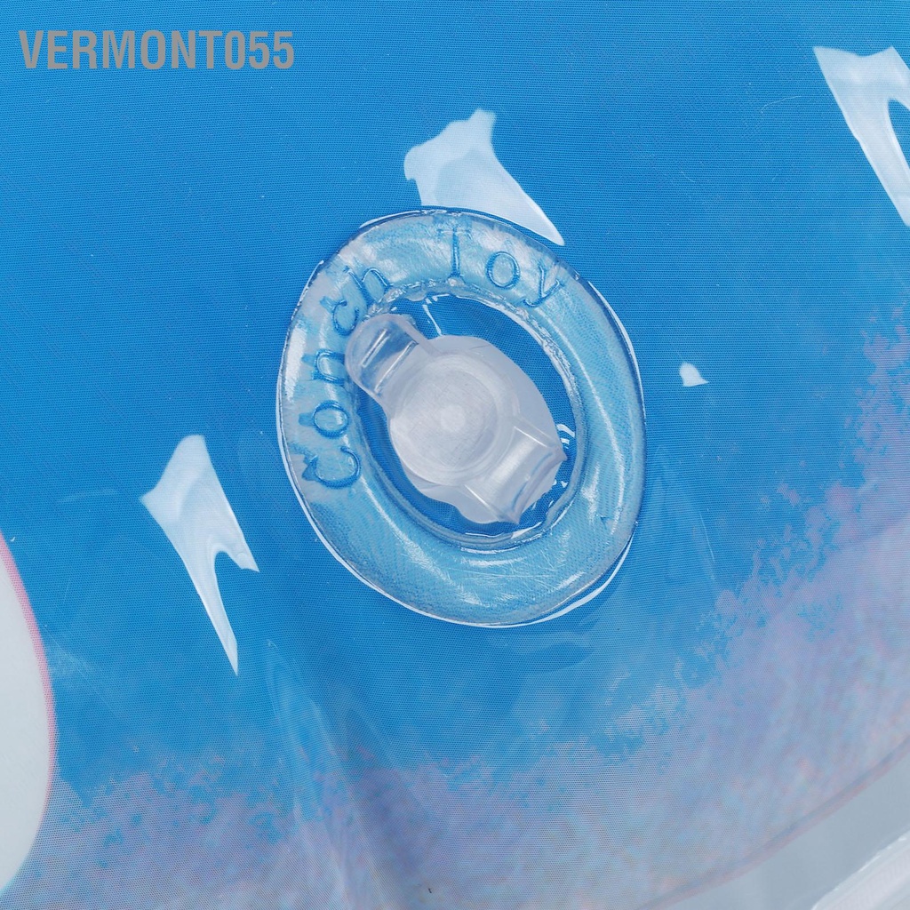 Phao Bơi Bơm Hơi Bằng PVC Họa Tiết Hoa Nhiều Màu Sắc