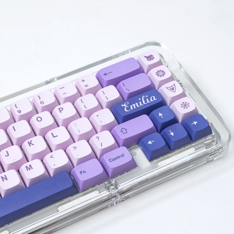 142 Phím GMK Frost Witch Keycaps XDA Profile PBT Dye Sub Bàn Phím Cơ Keycap