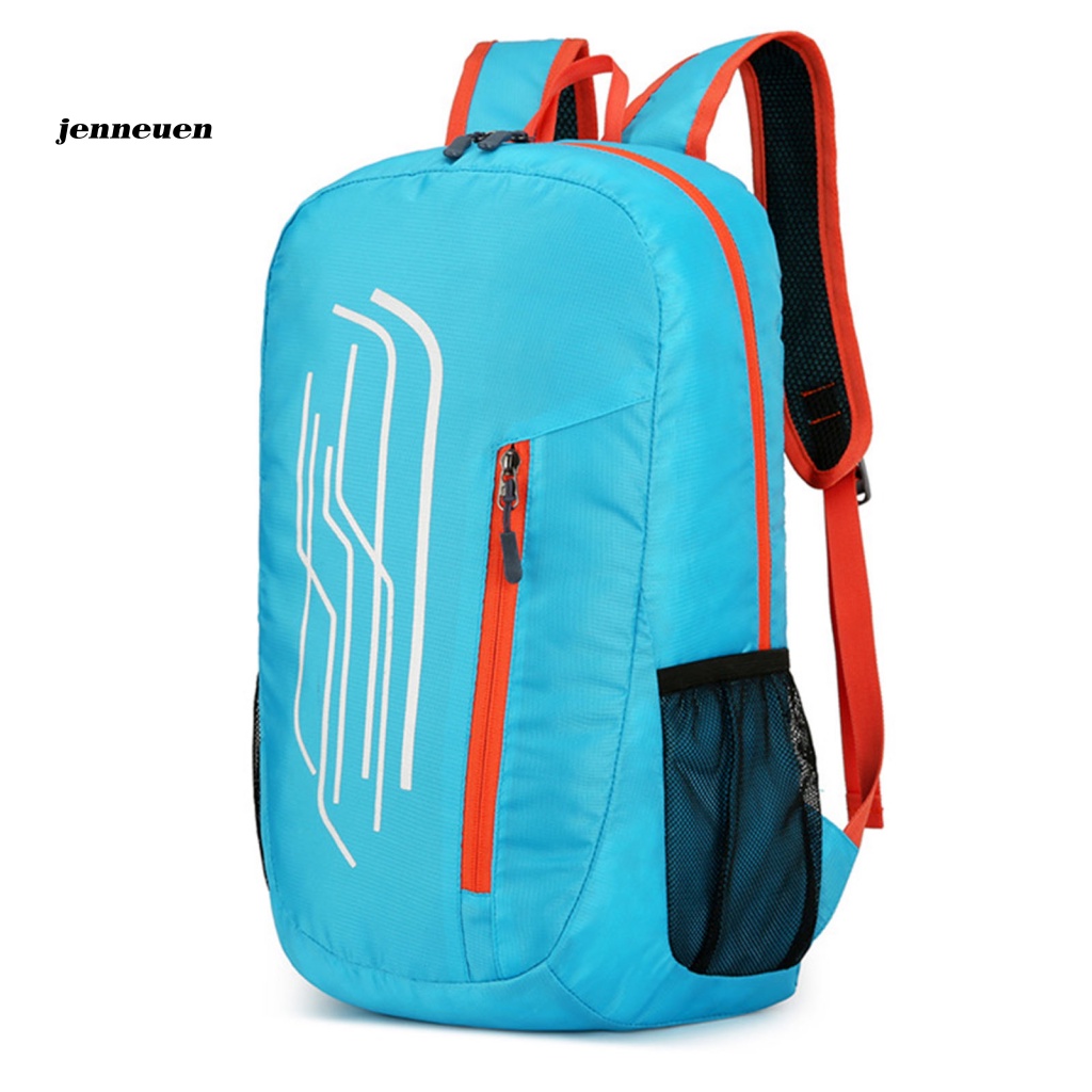 Ba Lô Thể Thao Gọn Nhẹ Sức Chứa Lớn Chống Thấm Nước Có Khóa Kéo Tùy Chỉnh Tiện Dụng Mang Theo Du Lịch