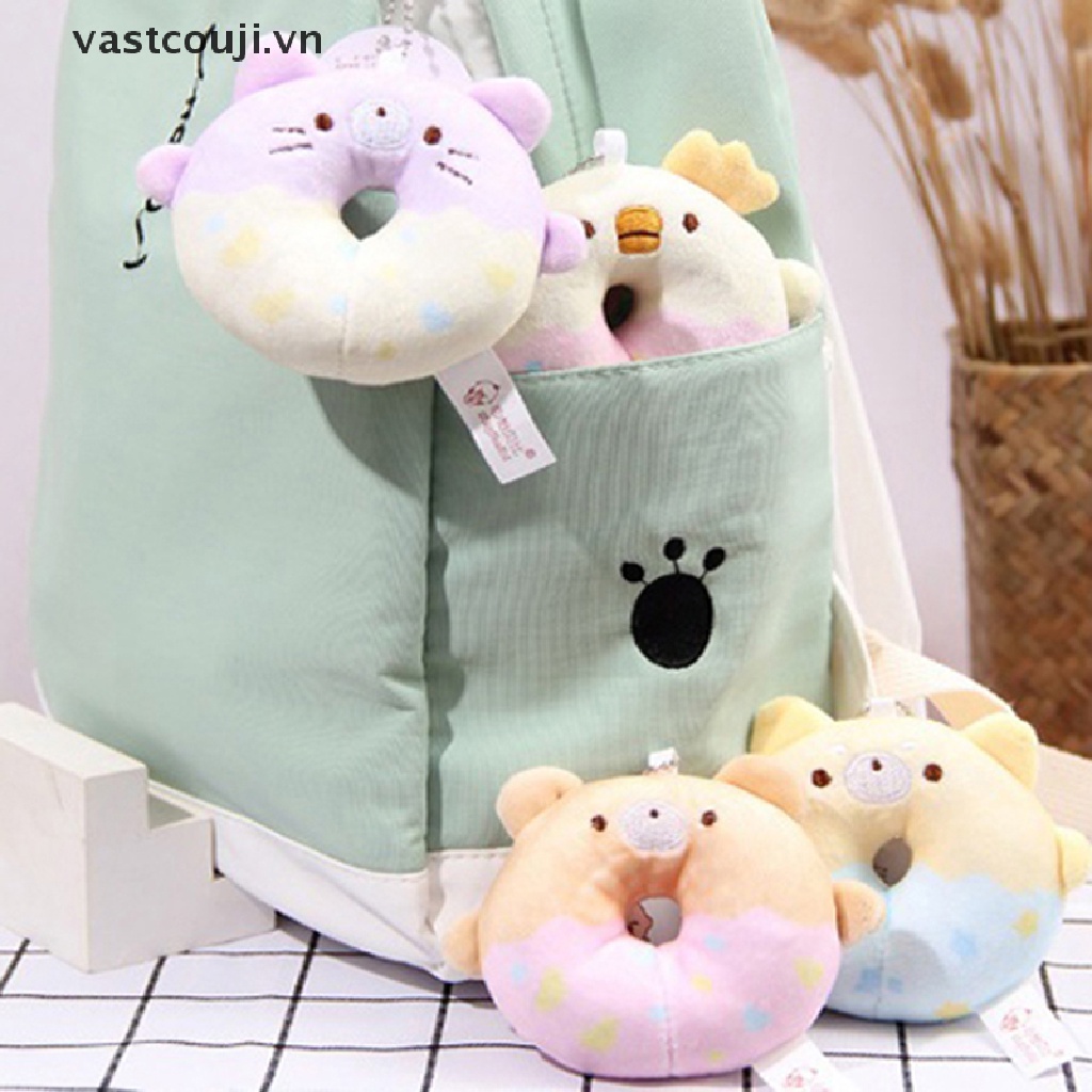 Đồ Chơi Nhồi Bông Hình Bánh Donut Dễ Thương