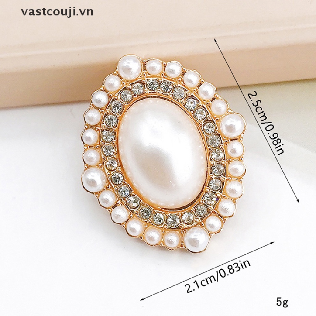 Vòng Đeo Tay Đính Hạt Ngọc Trai / Hoa Kim Loại Lấp Lánh Xinh Xắn Cho Bé Gái