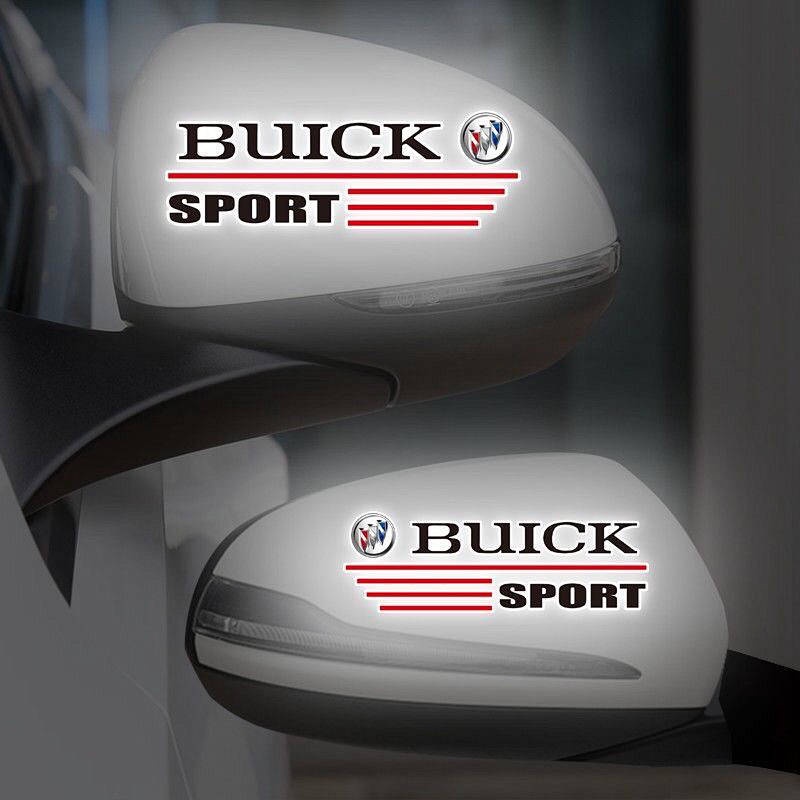 Car Rearview Mirror Reflective Sticker Waterproof Car Car Body Scratch Stickers Scratch Stickers Rearview Mirror Creative Decorative Stickers bymF