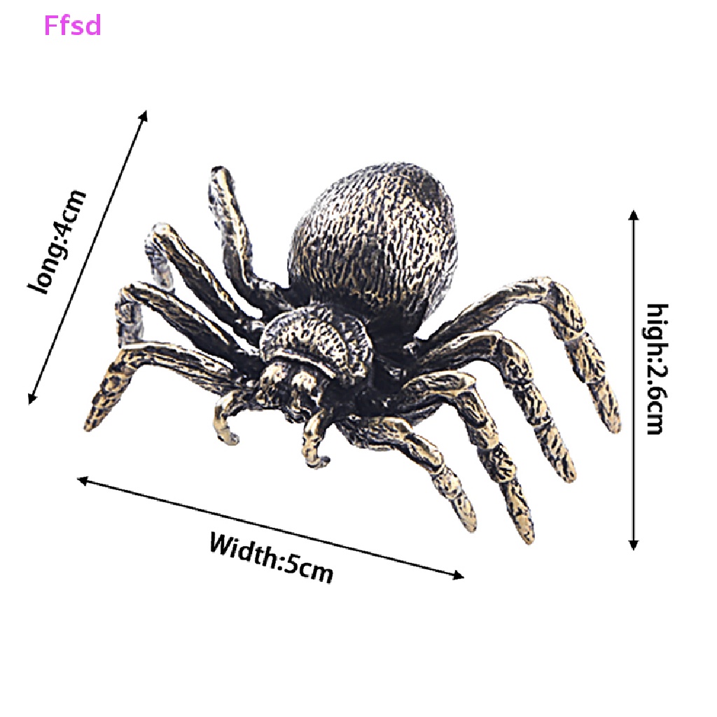 {Ffsd} Đồ trang trí Nhện Bằng Đồng Thủ Công Để Bàn Trang Trí Nội Thất * Sản Phẩm Bán Chạy
