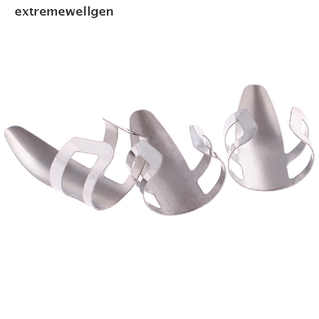 Bộ 3 Miếng Gảy Đàn guitar Bằng Thép Không Gỉ