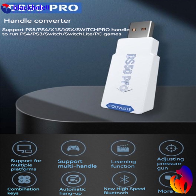 Thiết Bị Nhận Tín Hiệu Ds50 Pro Cho Tay Cầm Chơi Game Ps5 / Ps4 / x1s / xsx / switch Pro