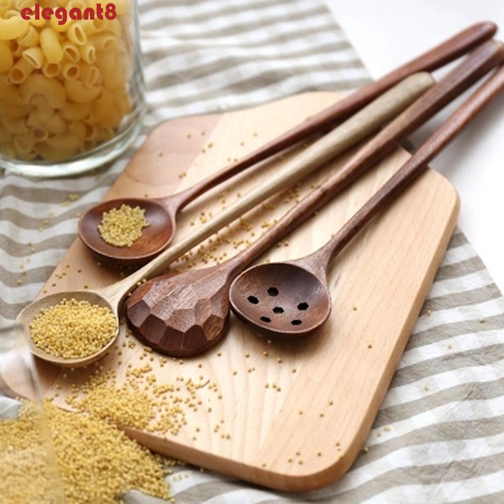 Muỗng Múc Canh Bằng Thép Không Gỉ Thiết Kế Cán Dài Tiện Dụng