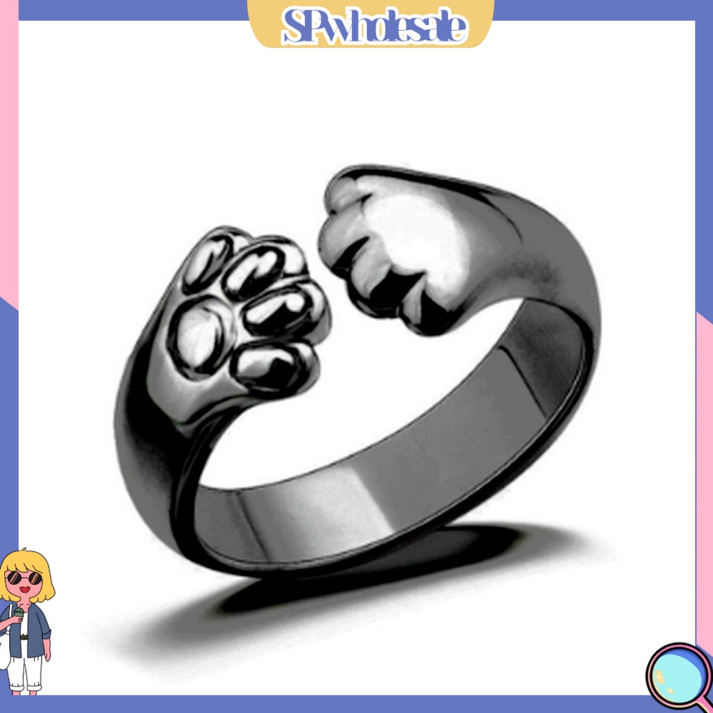 <SPwholesale> Nhẫn Hở Trang Sức Sáng Có Thể Điều Chỉnh Được Sử Dụng Hàng Ngày