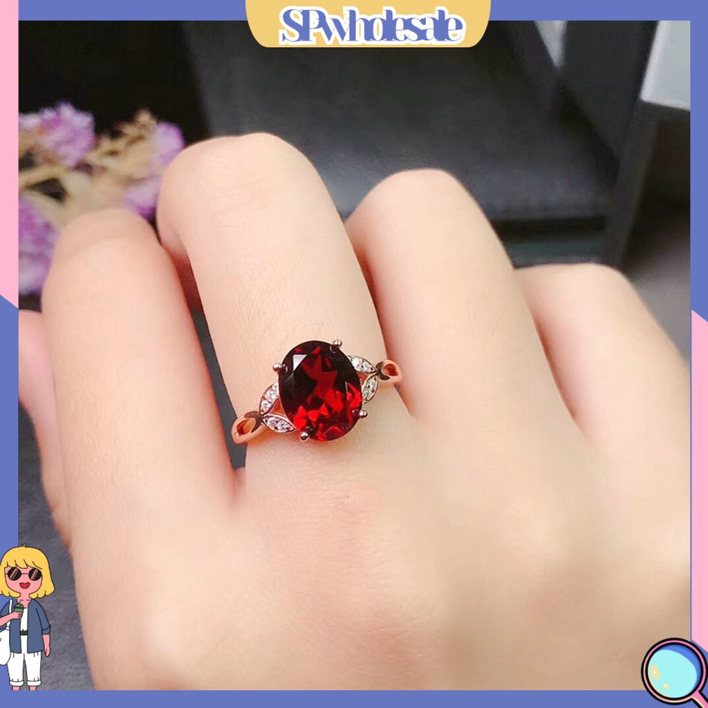 <SPwholesale> Nhẫn Dạng Hở Lấp Lánh Có Thể Điều Chỉnh Trang Sức Hàng Ngày