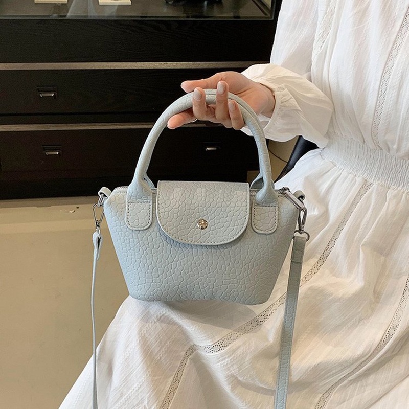 Túi Đeo Vai mini Màu Sắc Ngọt Ngào Phong Cách retro Cho Nữ