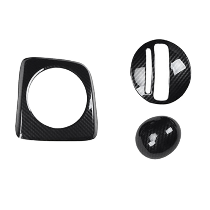 Bộ 3 Khung Bọc Tay Nắm Cần Số Xe Hơi Honda Civic 06-11